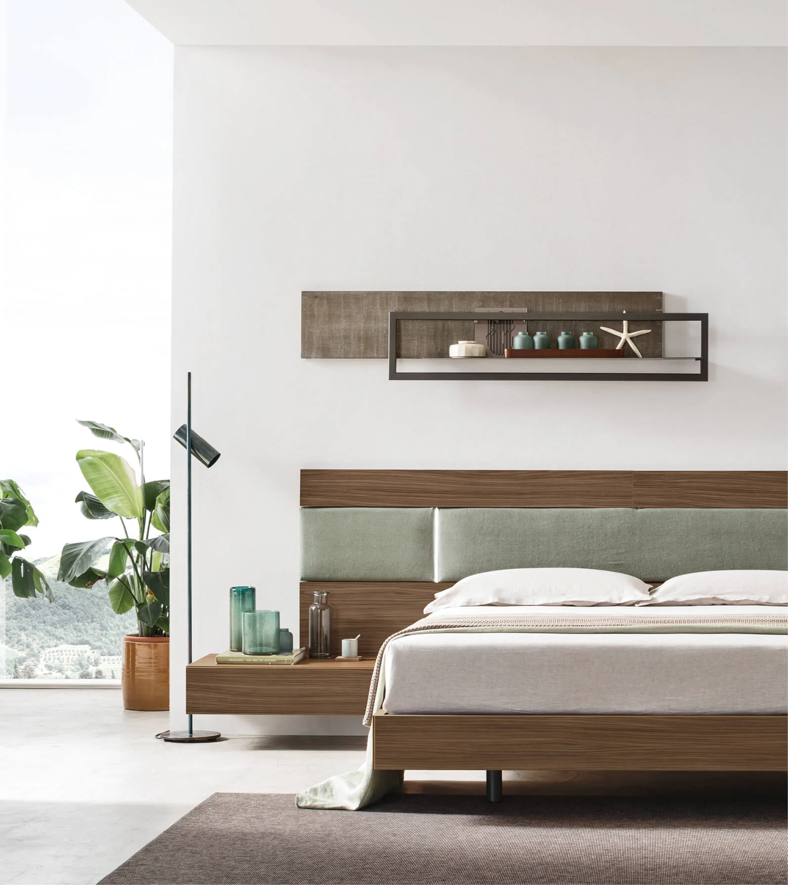 Étagère Bumpy intégrée à une chambre