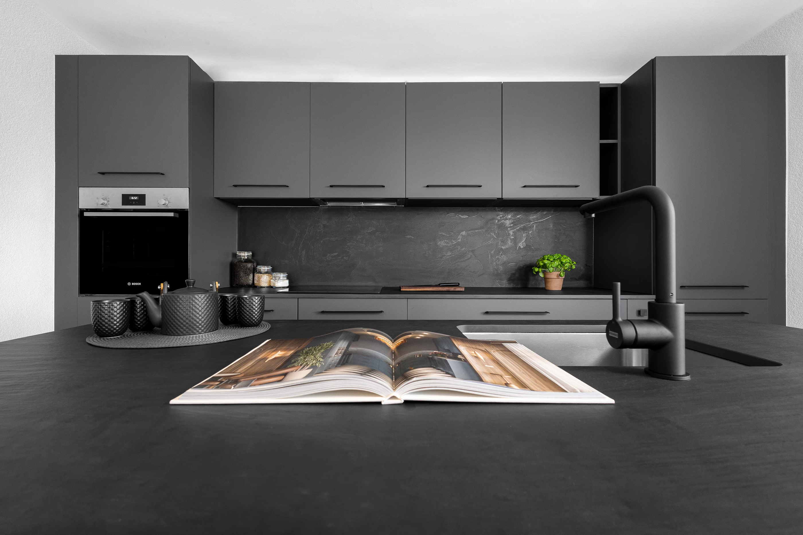 Éclat lunaire, vue 1, réalisation BP Cuisines