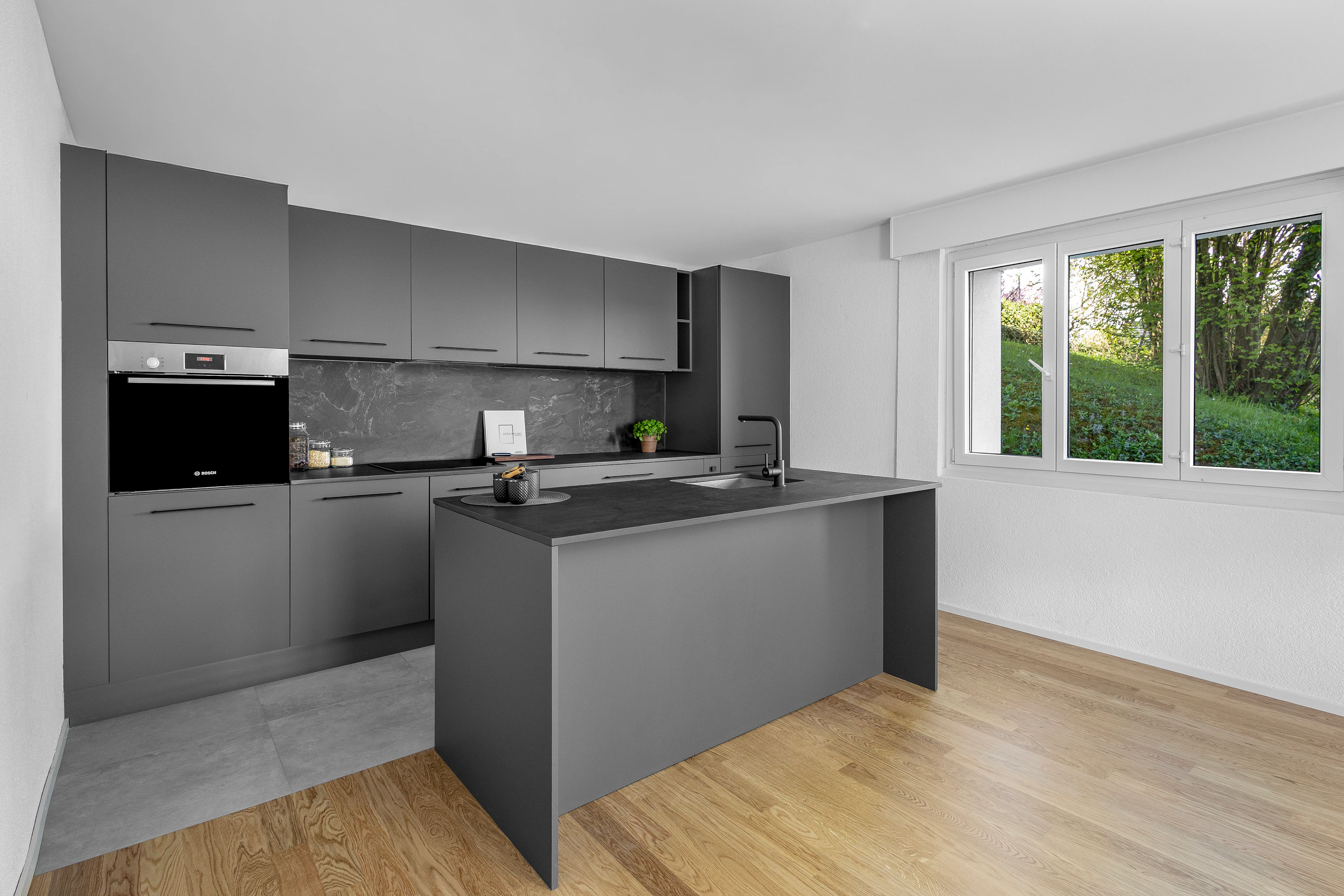 Éclat lunaire, vue 3, réalisation BP Cuisines